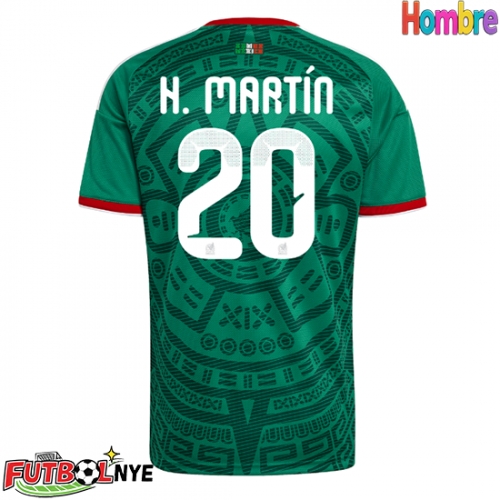 Camiseta México Henry Martin #20 Primera Equipación Mundial 2026 manga corta